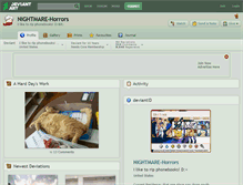 Tablet Screenshot of nightmare-horrors.deviantart.com