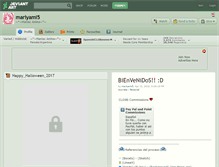 Tablet Screenshot of mariyami5.deviantart.com