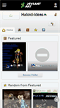 Mobile Screenshot of haloid-ideas.deviantart.com