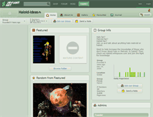 Tablet Screenshot of haloid-ideas.deviantart.com