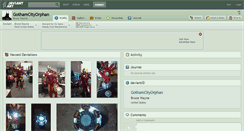 Desktop Screenshot of gothamcityorphan.deviantart.com