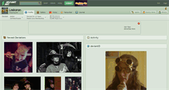 Desktop Screenshot of loskoron.deviantart.com