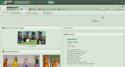 Desktop Screenshot of deltadream.deviantart.com