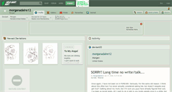 Desktop Screenshot of morganadaire12.deviantart.com