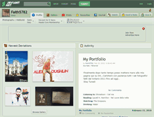 Tablet Screenshot of faith5782.deviantart.com