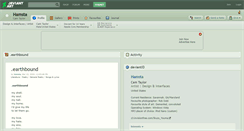 Desktop Screenshot of hamsta.deviantart.com