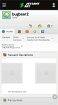 Mobile Screenshot of bugbear2.deviantart.com