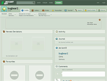 Tablet Screenshot of bugbear2.deviantart.com