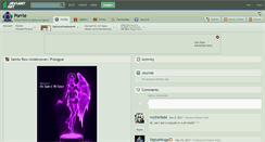 Desktop Screenshot of porrie.deviantart.com