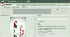 Desktop Screenshot of denamassque.deviantart.com
