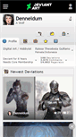 Mobile Screenshot of denneldum.deviantart.com
