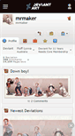 Mobile Screenshot of mrmaker.deviantart.com