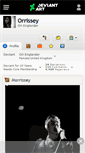 Mobile Screenshot of orrissey.deviantart.com