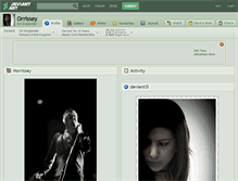Tablet Screenshot of orrissey.deviantart.com