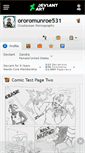 Mobile Screenshot of ororomunroe531.deviantart.com