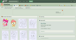 Desktop Screenshot of novachao.deviantart.com