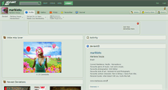 Desktop Screenshot of marikleks.deviantart.com