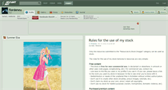 Desktop Screenshot of flordeneu.deviantart.com