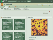 Tablet Screenshot of o8-toodles-8o.deviantart.com