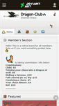 Mobile Screenshot of dragon-club.deviantart.com
