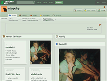 Tablet Screenshot of interpolny.deviantart.com