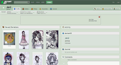 Desktop Screenshot of jen2.deviantart.com