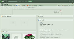 Desktop Screenshot of kitling.deviantart.com