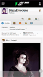 Mobile Screenshot of dizzyemotions.deviantart.com