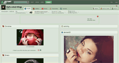 Desktop Screenshot of dark-wind-wings.deviantart.com