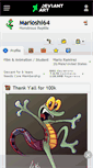 Mobile Screenshot of marioshi64.deviantart.com