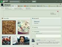 Tablet Screenshot of dimarson.deviantart.com