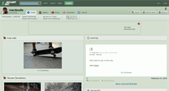 Desktop Screenshot of macdoodle.deviantart.com