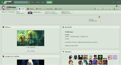 Desktop Screenshot of chibionpu.deviantart.com