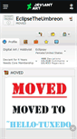 Mobile Screenshot of eclipsetheumbreon.deviantart.com