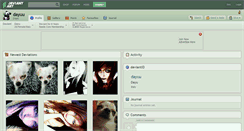 Desktop Screenshot of dayuu.deviantart.com