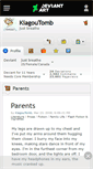 Mobile Screenshot of kiagoutomb.deviantart.com