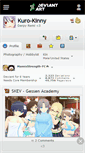 Mobile Screenshot of kuro-kinny.deviantart.com