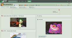 Desktop Screenshot of deviantartist13.deviantart.com