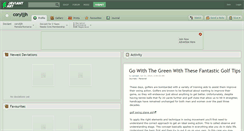 Desktop Screenshot of coryljjh.deviantart.com