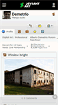 Mobile Screenshot of demetrio.deviantart.com
