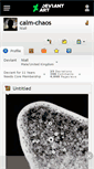 Mobile Screenshot of calm-chaos.deviantart.com