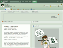 Tablet Screenshot of hustino.deviantart.com