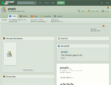 Tablet Screenshot of pooplz.deviantart.com