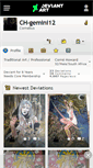 Mobile Screenshot of ch-gemini12.deviantart.com