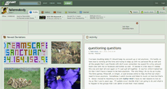 Desktop Screenshot of fallennobody.deviantart.com