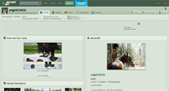 Desktop Screenshot of angel624626.deviantart.com