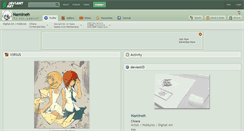 Desktop Screenshot of namineh.deviantart.com