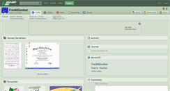 Desktop Screenshot of fredmsloniker.deviantart.com
