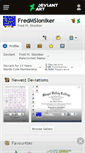 Mobile Screenshot of fredmsloniker.deviantart.com