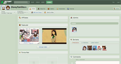 Desktop Screenshot of disneyfamilies.deviantart.com